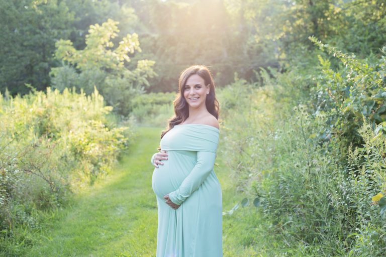 Why taking maternity photos matters; outdoor maternity portrait by Yvonne Leon Photography